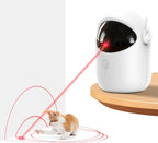 Laser Cat Toys for Indoor Cats, [2025 Newly Upgraded] Real Trajectory Motion Activated Cat Toy, Automatic Laser Pointer Interactive Automated Cat Toys for for Bored Indoor Adult Cats/Dogs/Kittenes