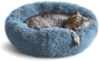 Cat Bed - Washable for Indoor Cats, Small, Large, Kitten, Small Dog - Anti-Anxiety Calming Pet Bed, Furniture, Round Nest