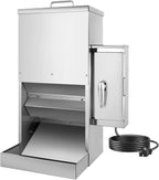 16L Large Automatic Dog Feeder with Timer, Stainless Steel Pet Food Dispenser W/Programmable Feeding Schedule for Large Breed Dogs or Cats