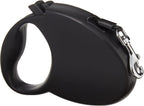 Retractable Pet Leash, for Dogs under 44 lbs, Locking Mechanism, Small - 16ft, Black