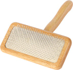 Dog Slicker Brush for Shedding & Grooming - Professional Dog Brush and Cat Brush with Coated Tips & Air-Cushion Design, Deshedding Tool Removes Undercoat Tangles & Loose Fur for Long/Short Hair Pets