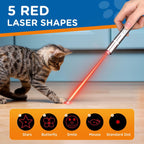 Cat Toy Pointer for Indoor,  Rechargeable Toy, 3 Light Colors Cat Interactive Toys for Dogs, Cats, Pet Chase Toy for Fun Playing Training Exercise Indoors