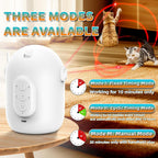 Laser Cat Toys for Indoor Cats, [2025 Newly Upgraded] Real Trajectory Motion Activated Cat Toy, Automatic Laser Pointer Interactive Automated Cat Toys for for Bored Indoor Adult Cats/Dogs/Kittenes